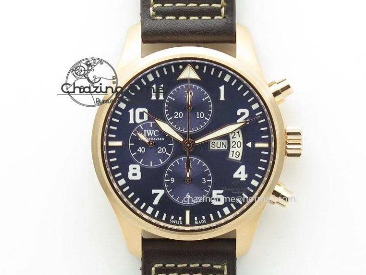 MIROTIME 0825 Fashionable Mark XVIII IW327002 V6F Best Edition White Dial On Black Leather Strap A 7312